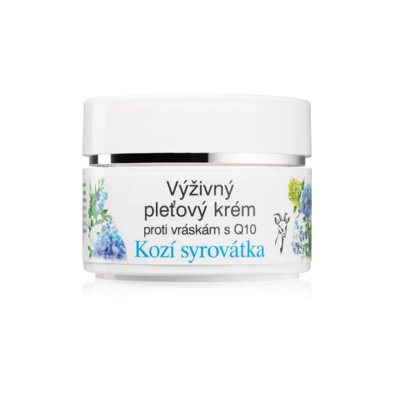 Nourishing Anti-Wrinkle Skin Cream with Goat's Milk Whey Q10 51 ml