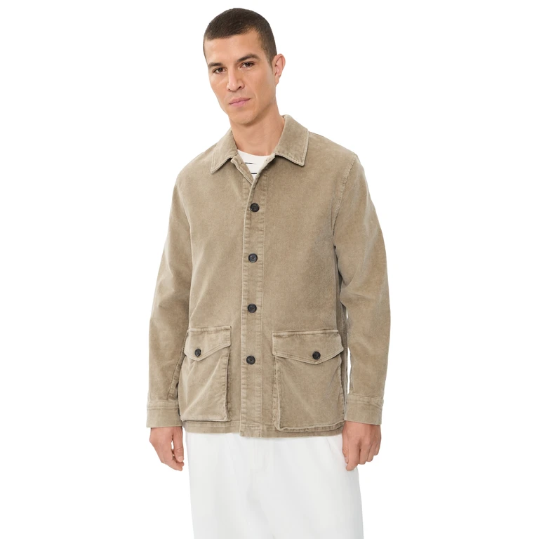 Suny Washed Cotton Corduroy Jacket Faded Ginger L