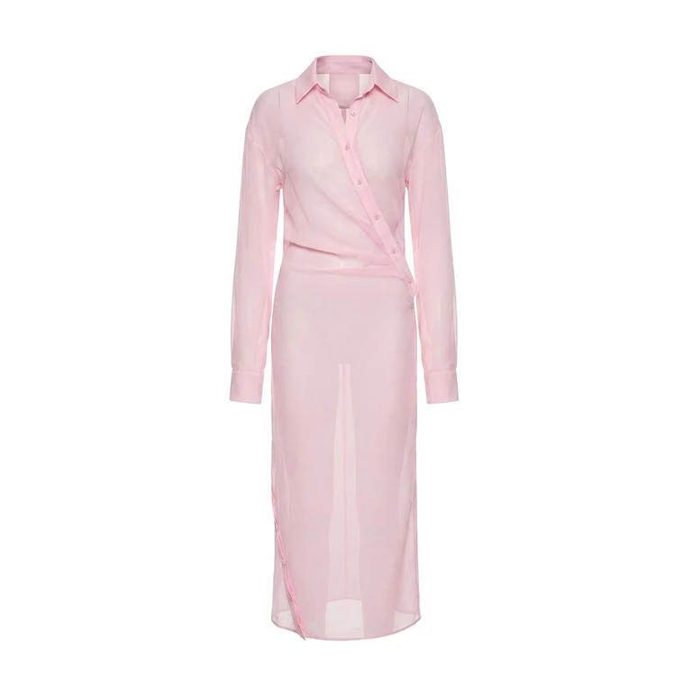 Robe Au Genou - Rose (DRW00839AW00383410)