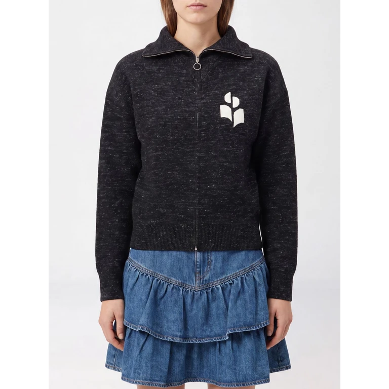 ISABEL MARANT ETOILE Sweater Woman color Black (CA0189FAD3L05E01BK)