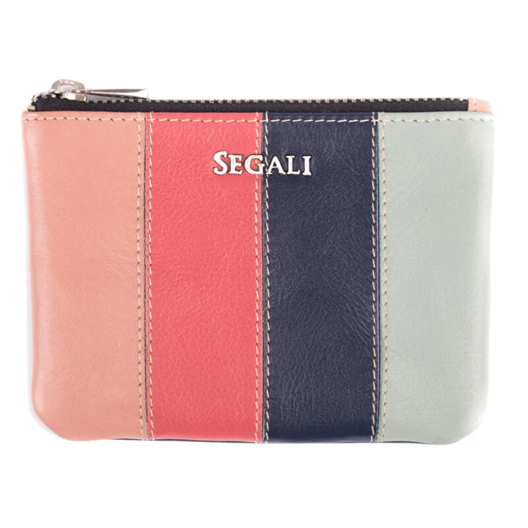 Mini Wallet-Keychain in Leather 7491