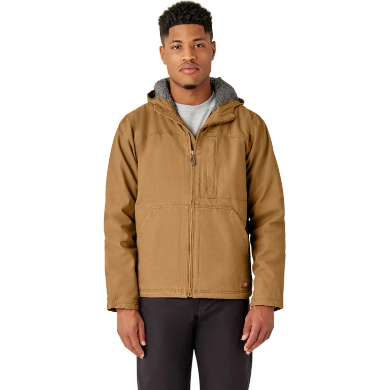 Duck Canvas High Pile Fleece Lined Jacket - Men's