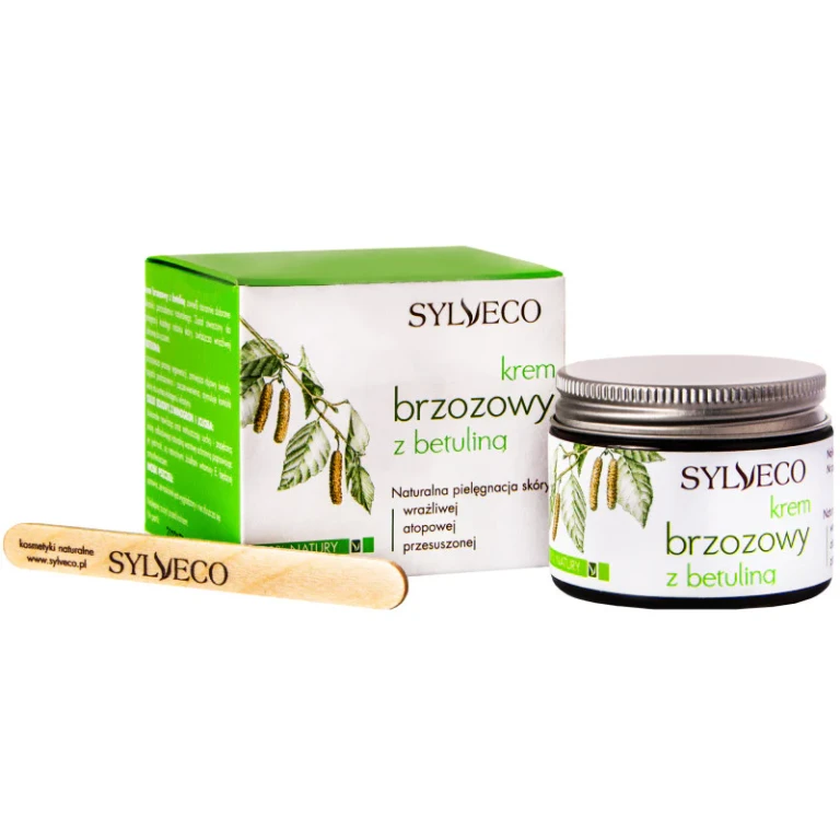 Natural birch cream Sylveco with betulin for daily care 50 ml