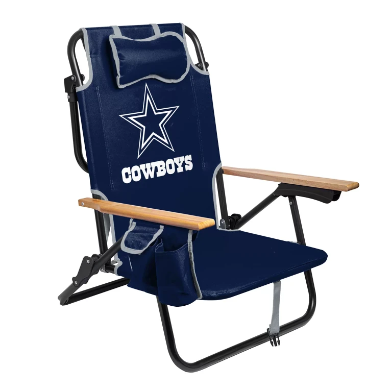 Dallas Cowboys Reclining Beach Chair