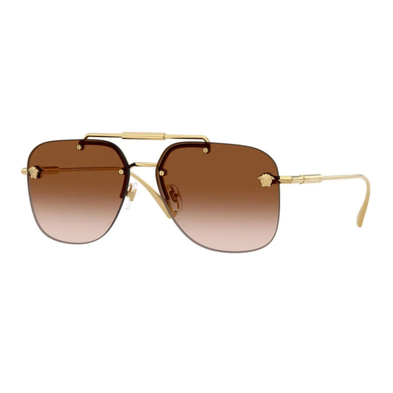 Mens Black Aviator Sunglasses VE2296 1002/13
