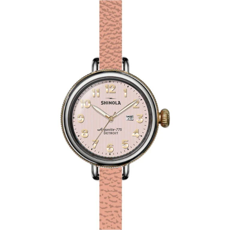The Birdy Rose Leather Strap Watch 34mm - Women's