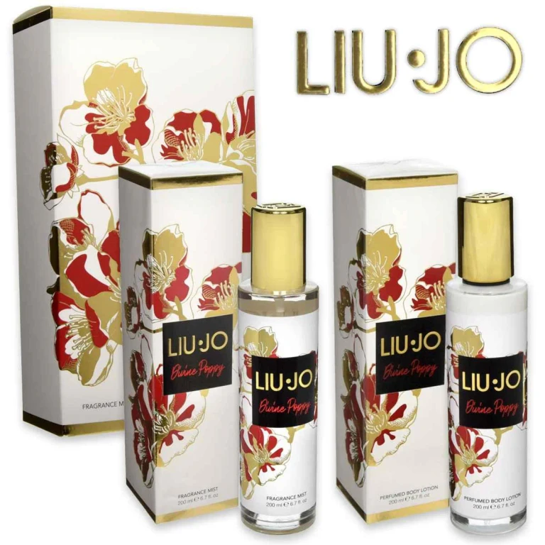 Divine Poppy Spray Perfume Liu-Jo 200 ml + Body Lotion 200 ml