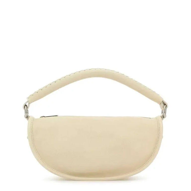 Ivory Leather Handbag