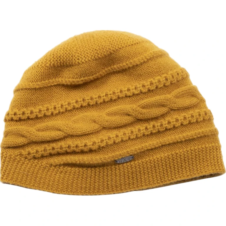 Bellia Beanie with Chain Pattern - Women's