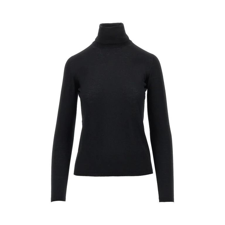 Virgin wool knitting turtleneck Woman XS