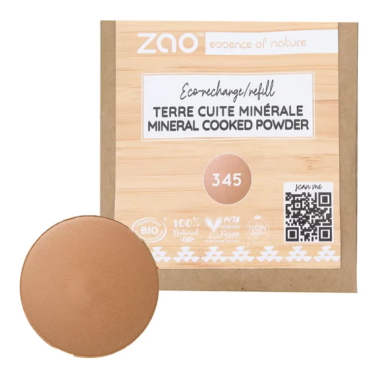 Cooked Mineral Powder Refill, 345 Milk Chocolate (15 G)