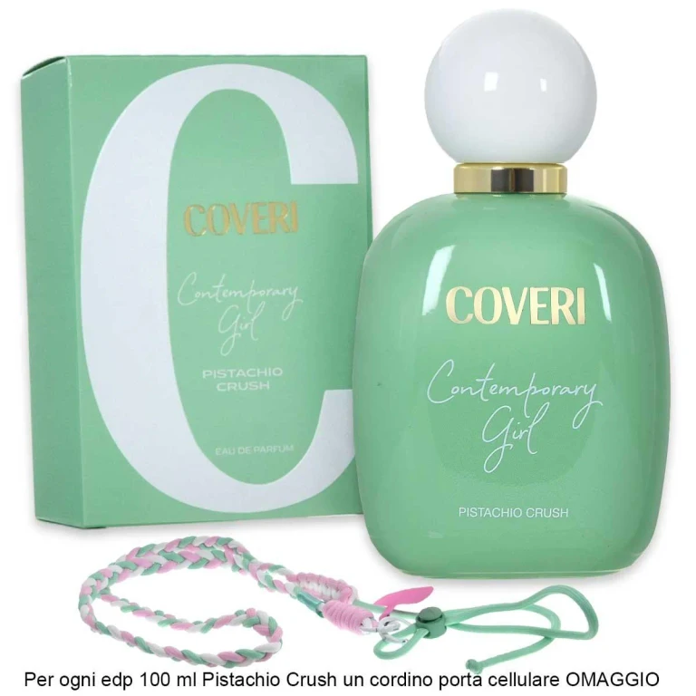 Enrico coveri contemporary girl pistachio crush edp 100 ml + free phone holder