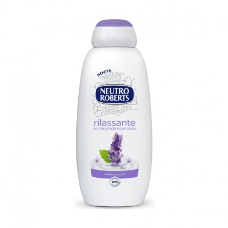 Relaxing Shower Gel With Essential Lavender 450 Ml