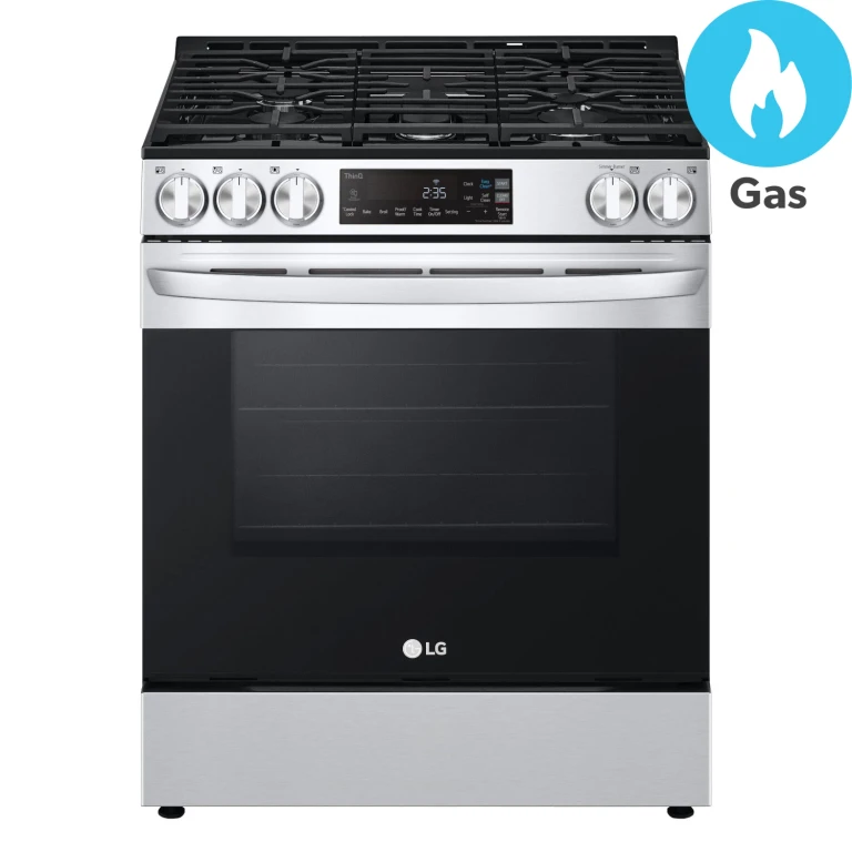 5.8 cu ft. Slide-in Gas Range with EasyClean