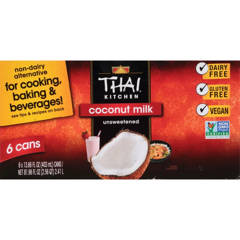 Unsweetened Coconut Milk 13.66 fl. oz. cans, 6 pk.