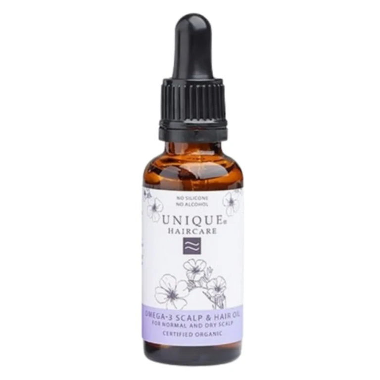 Organic Oil for Hair and Scalp with Omega 3, 30 ml