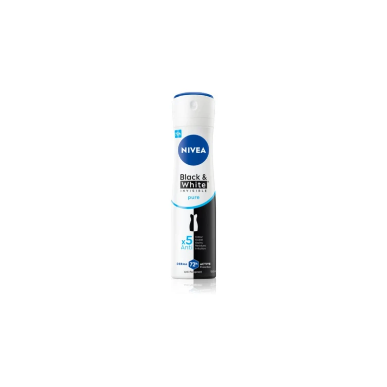 Antiperspirant Pure Invisible For Black & White - 150 ml