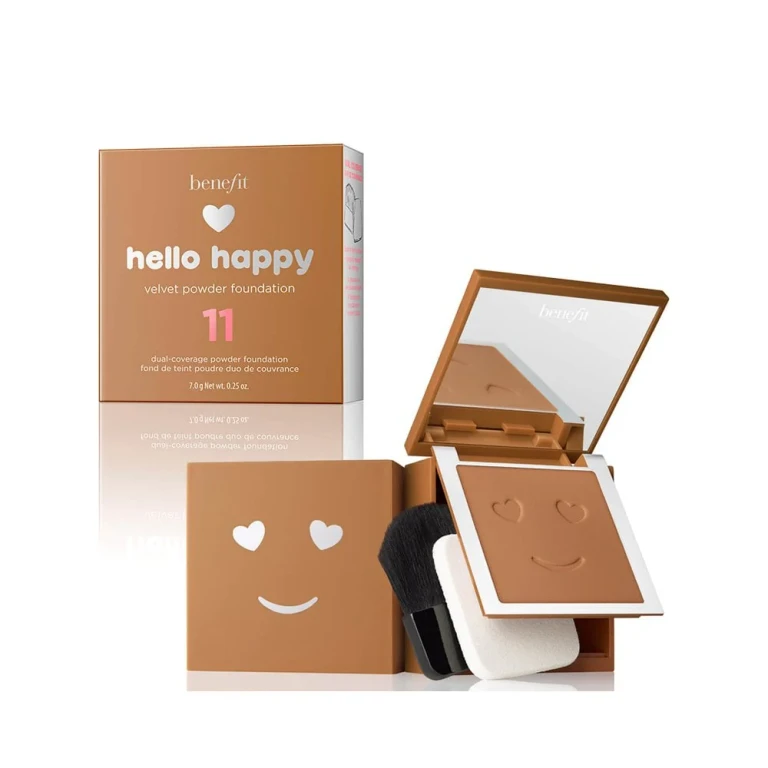 Hello Happy Fondotinta compatto finish vellutato opaco