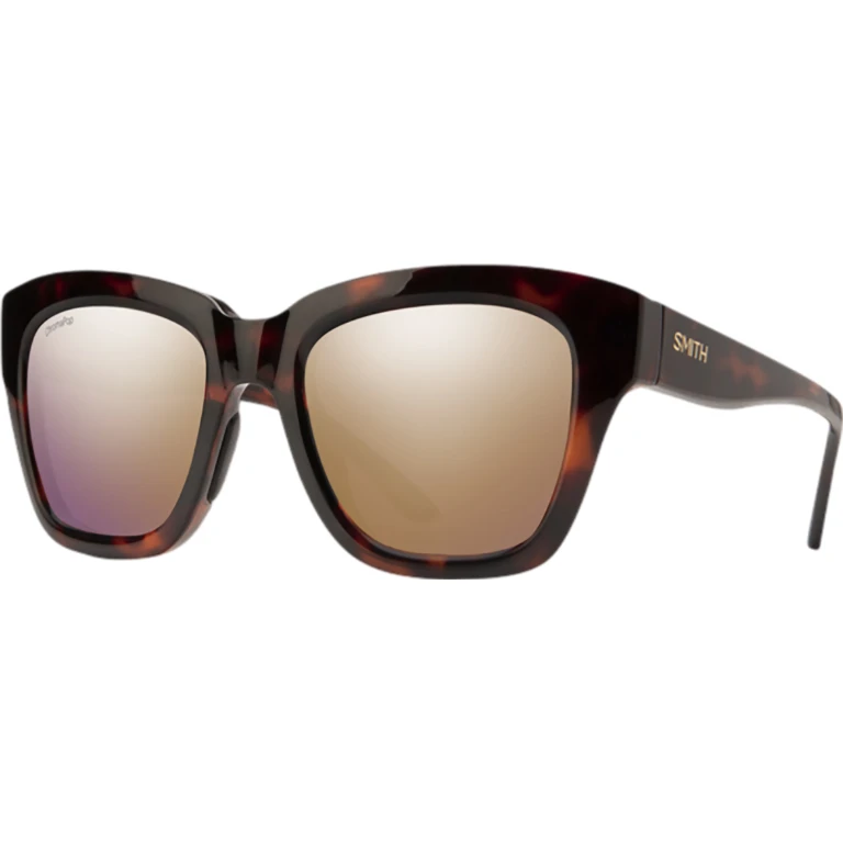 Sway Sunglasses - Chroma Pop Polarized Rose Gold Mirror Lens - Women's