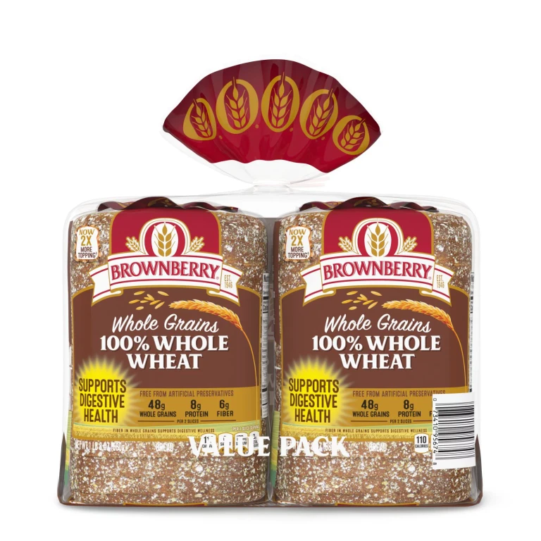 Whole Grains 100% Whole Wheat Bread 24 oz., 2 pk.
