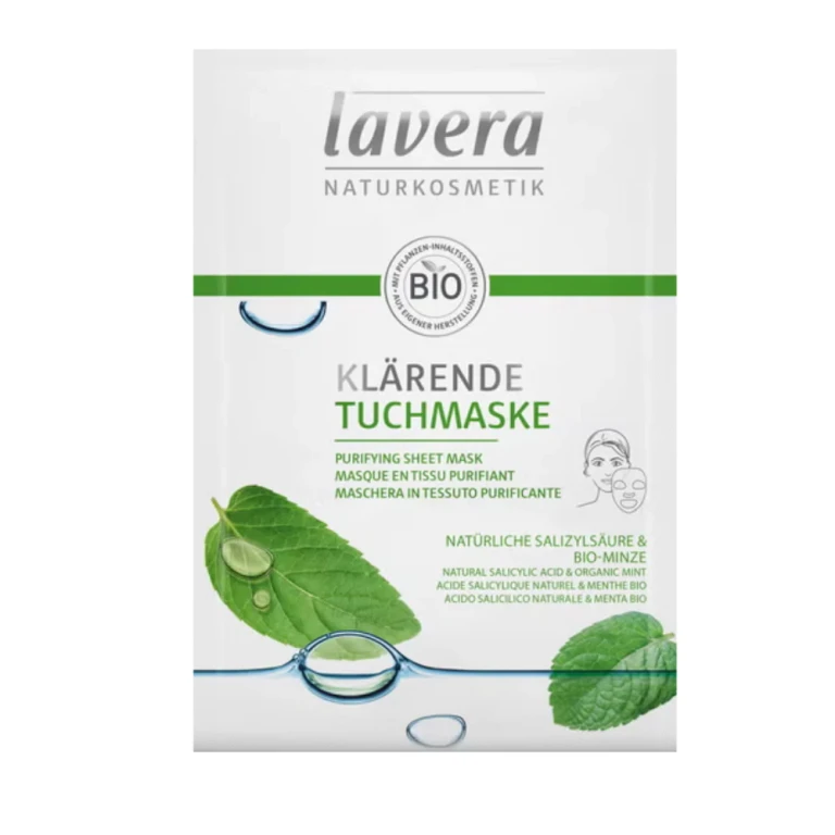 Salicylic Acid Lightening Sheet Mask Naturale And Organic Mint
