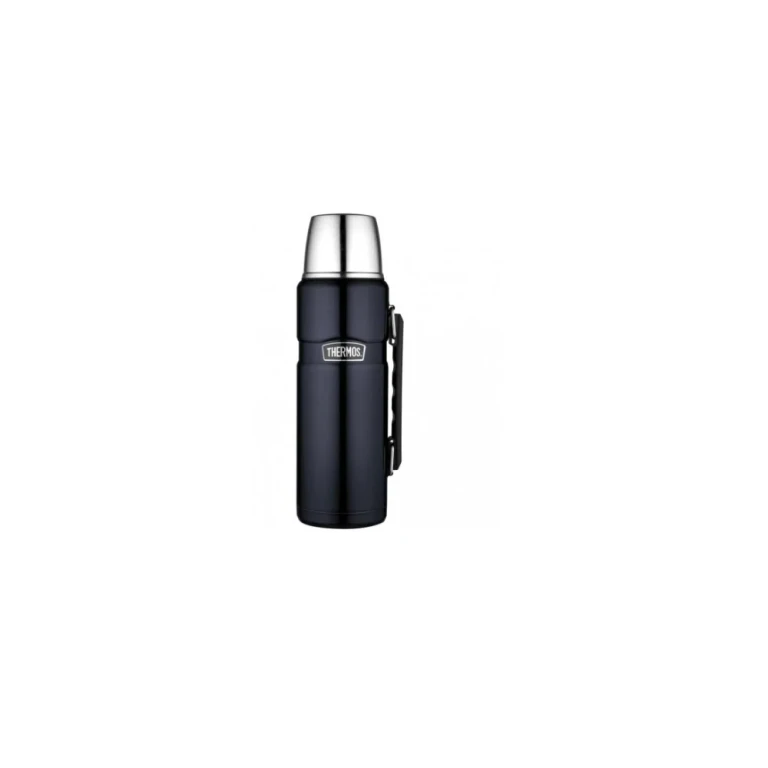 Style Bottle Thermos for drinks with handle - dark blue 1.2 l