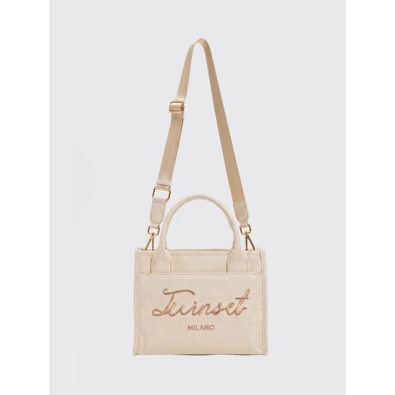 Cow Print Cotton Canvas Bag (261TB729013161)