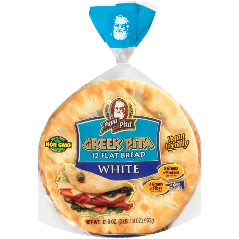 Greek Pita Flat Bread 12 ct.