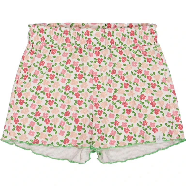 Printed Ribbed Shorts - Big Girl