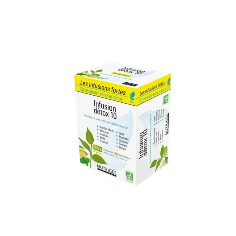 Infusion Detox 10 Bio 30 Sachets Liver and Intestine