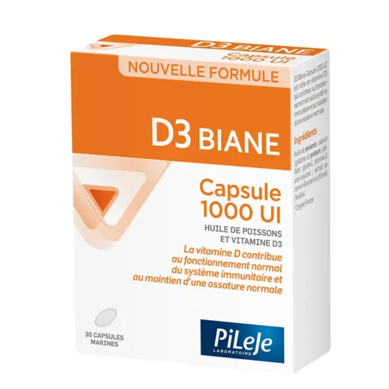 D3 Biane Vitamin D3 1000UI 30 marine capsules