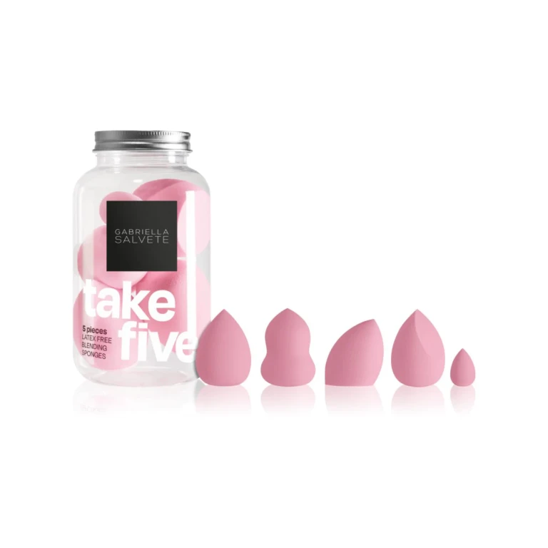 Take Five Pink Face Applicator Set