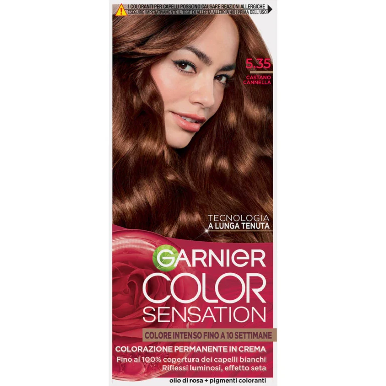 Color Sensation Permanent Cream Hair Color 5.35 Cinnamon Brown