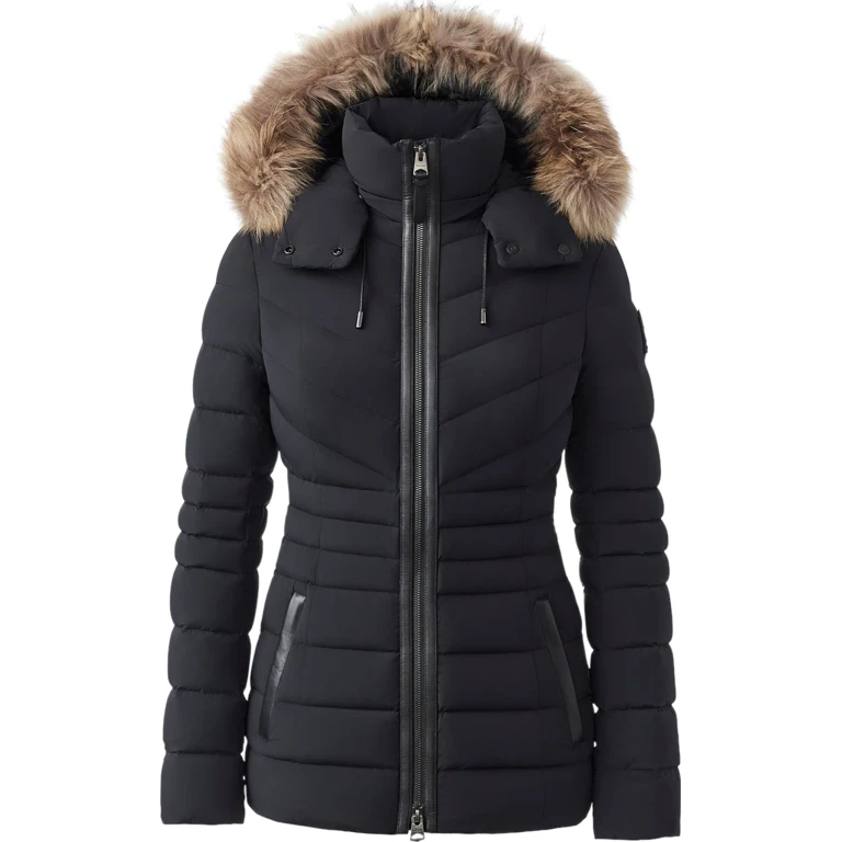 Patsy-F Agile 360 Down Jacket with Fox Fur Collar - Women's