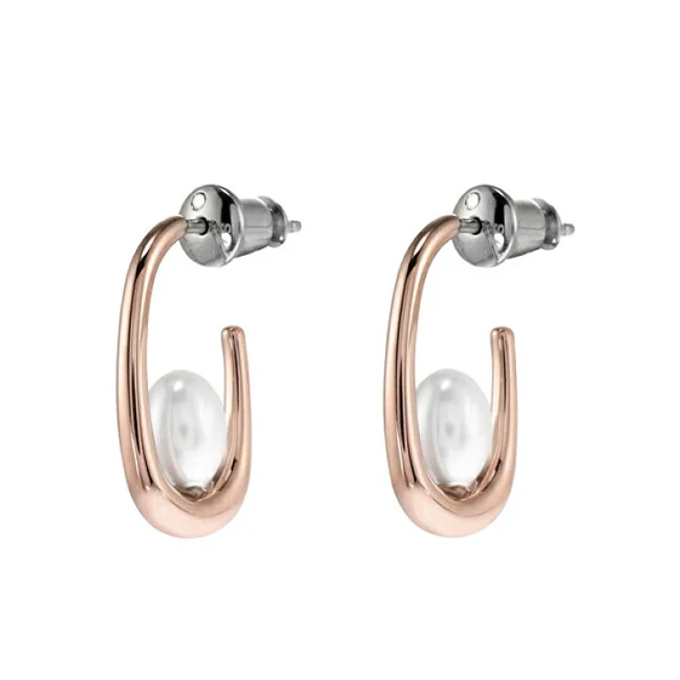 Delicious Gold-Plated Earrings with Real Pearls Agnethe Skj1747791