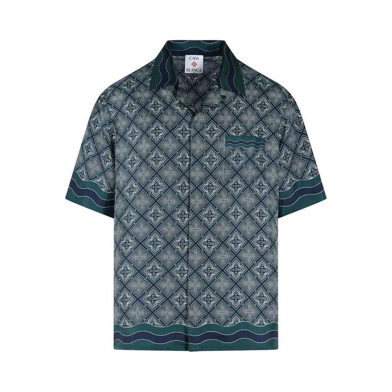 Casablanca Chemise - Vert (MPF26SH00308)