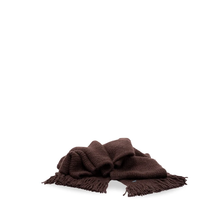 Alanui Écharpe - Gris Clair (LWMA009E26KNI0010500)