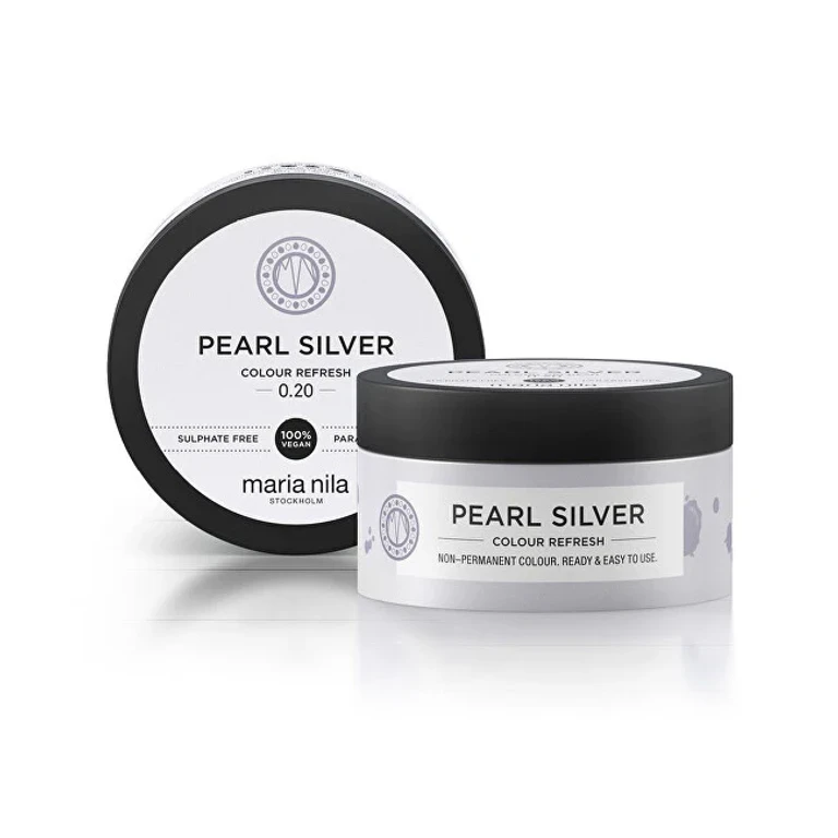 Delicate nourishing mask without permanent color pigments 0,20 Pearl Silver ( Color Refresh Mask) - Volume: 100 ml