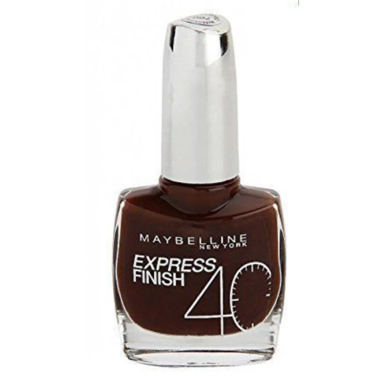 Express Finish 40 Second Nail Polish No. 760 Brown Frost 10 ml