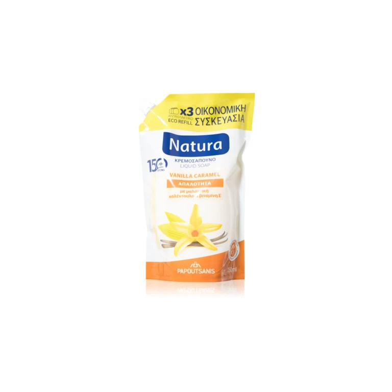 Nature Caramel Vanilla Liquid Soap Refill 750ml
