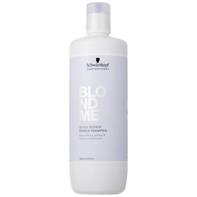 Professional Blondme Bond Repair Purple Shampoo for Blonde Hair 1000ml