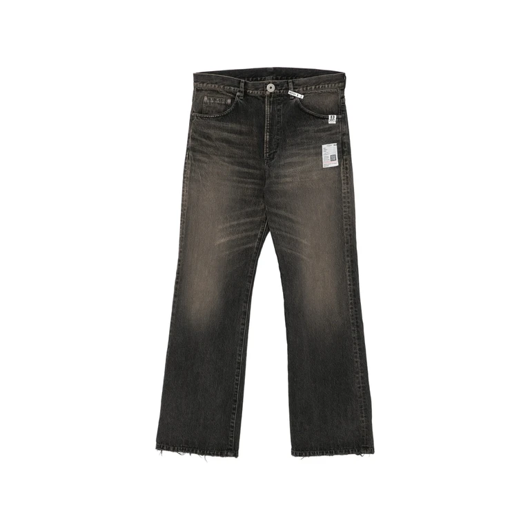 Faded Patchwork Jeans