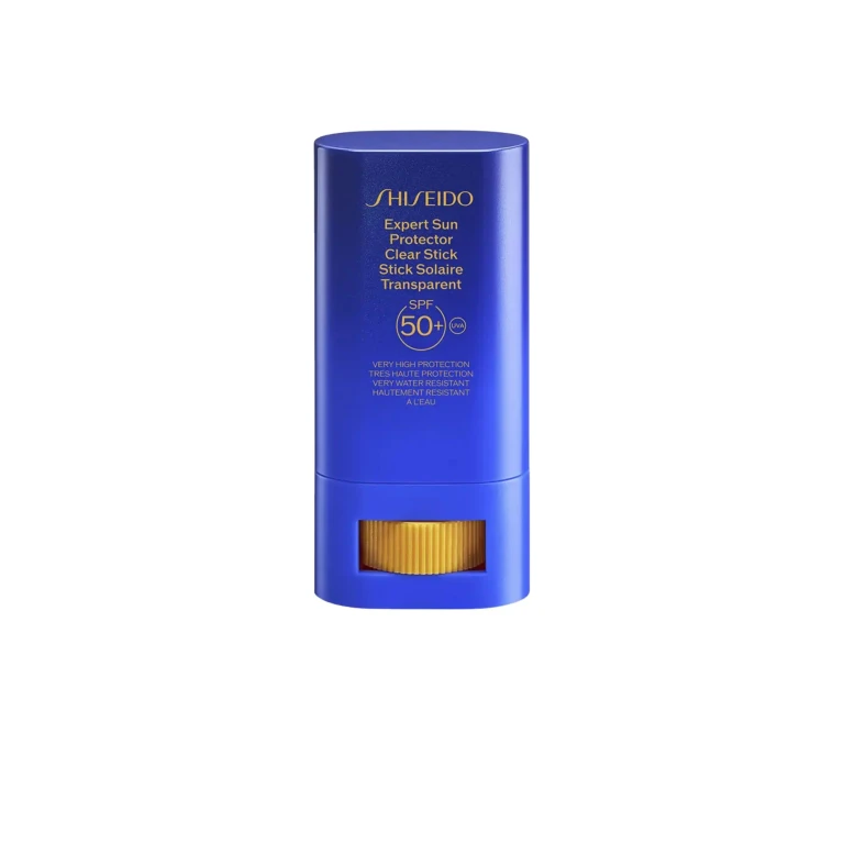 Shiseido Sunscreen SPF 50+ (transparent stick with UV protection) 15 ml bottle volume 20 g