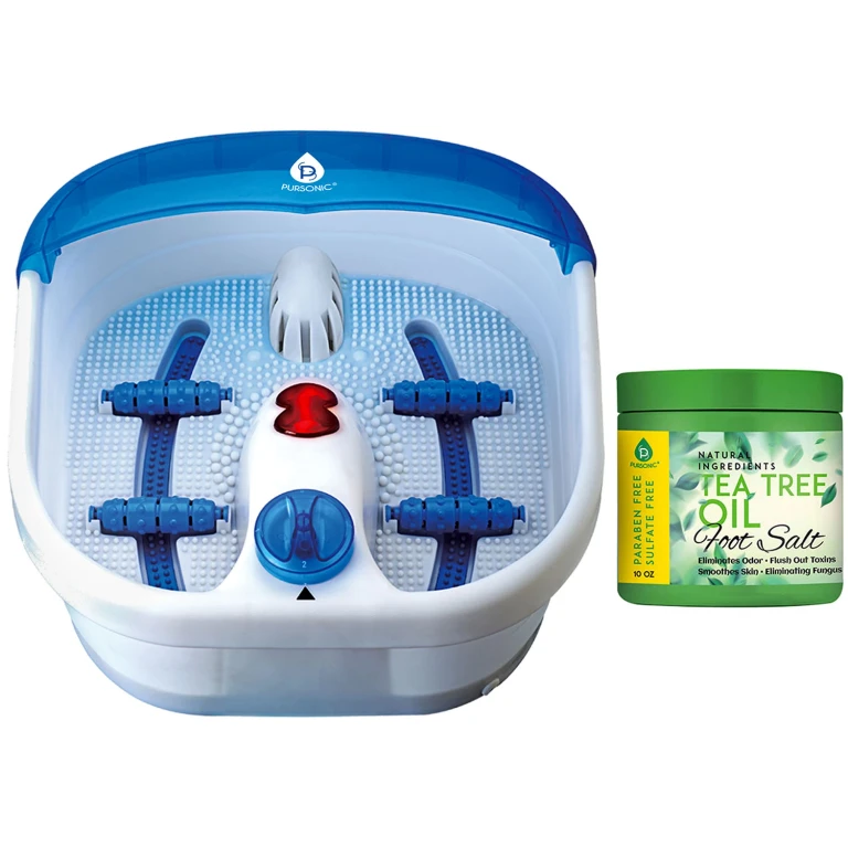 Heated Foot Spa Massager with Tea Tree Foot Salts