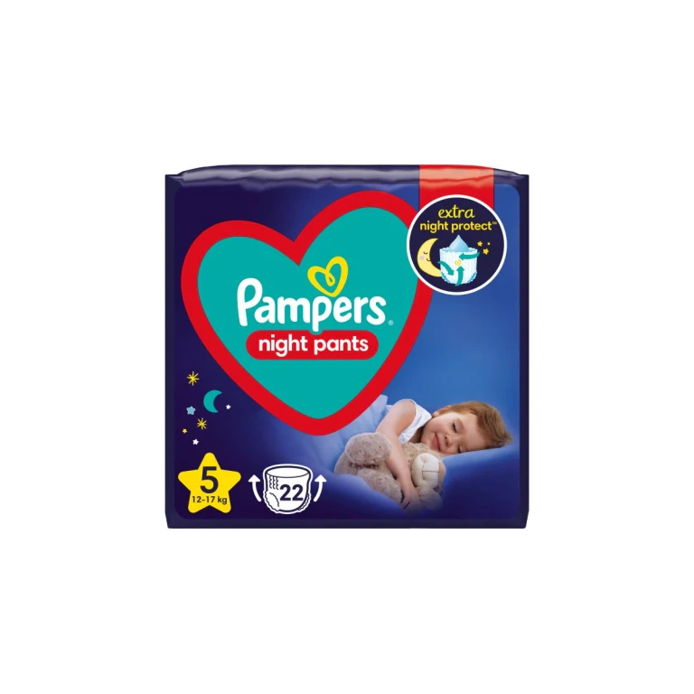 Night Pants size 5 disposable night pants diapers 12-17 kg 22 pieces