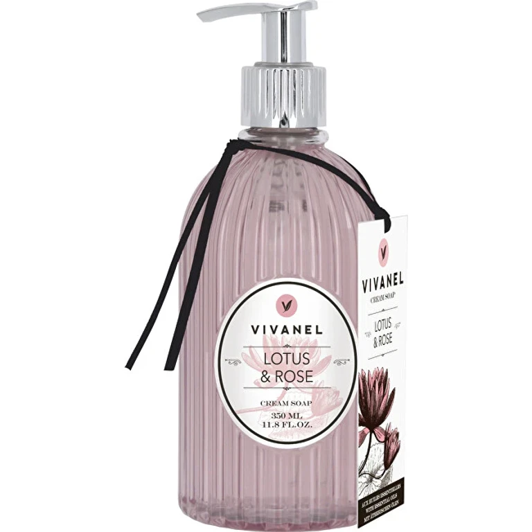Creamy Liquid Soap Lotus & Rose (Cream Soap) 350 Ml