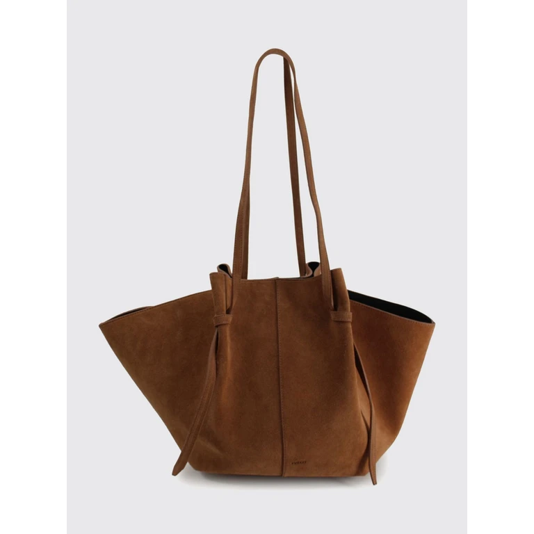 Large Mochi Hammered Leather Bag (LARGEMOCHICOGNAC)