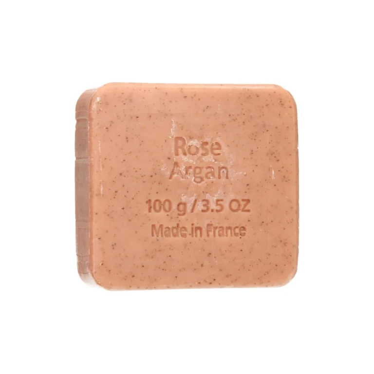 Exfoliating Soap with Argan Oil, Rose (100 g)