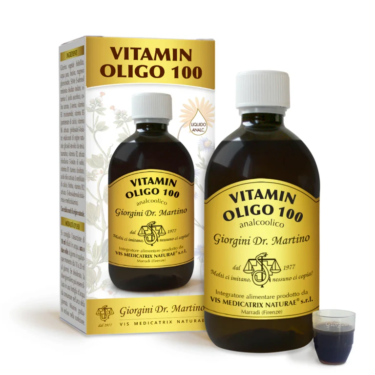 Vitamin Oligo 100 Non-alcoholic Liquid 500 Ml