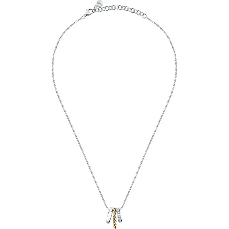 Modern Steel Necklace Together Sakm76 (Chain, Pendant)